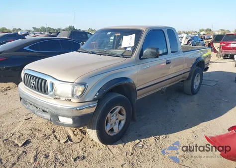 2001 Toyota Tacoma Prerunner V6 из США, поврежденный, VIN 5TESN92N01Z727583